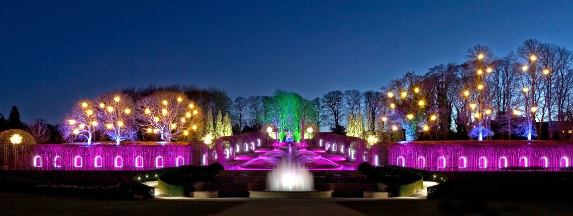 Alnwick Garden Christmas Lights